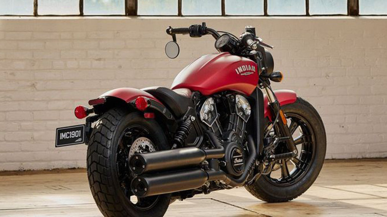 Indian Scout Bobber rear