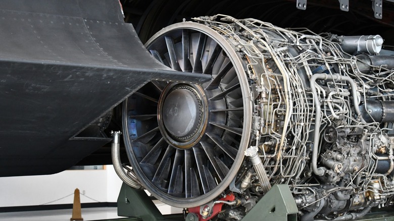 J58 Turbojet in a SR-71 Blackbird