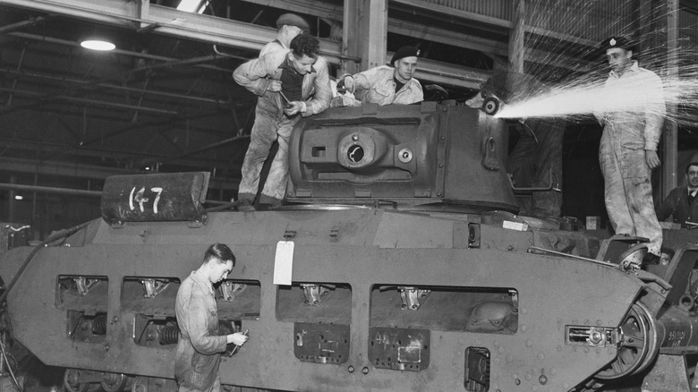 Matilda II assembly