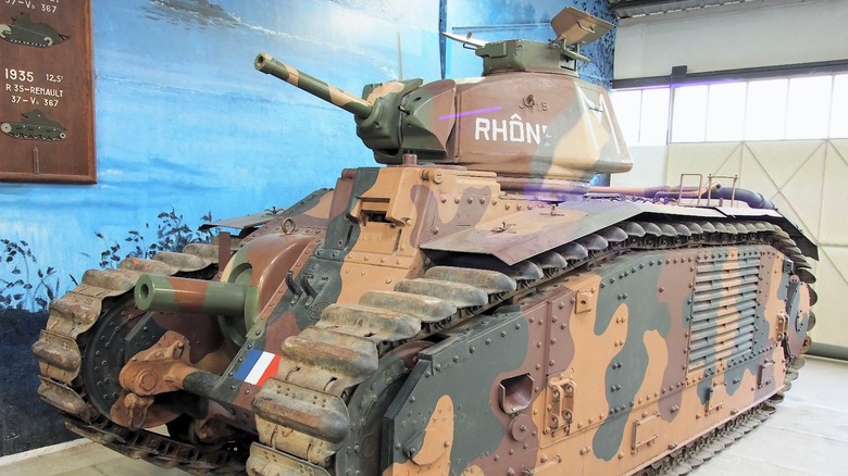 Char B1 heavy tank museum