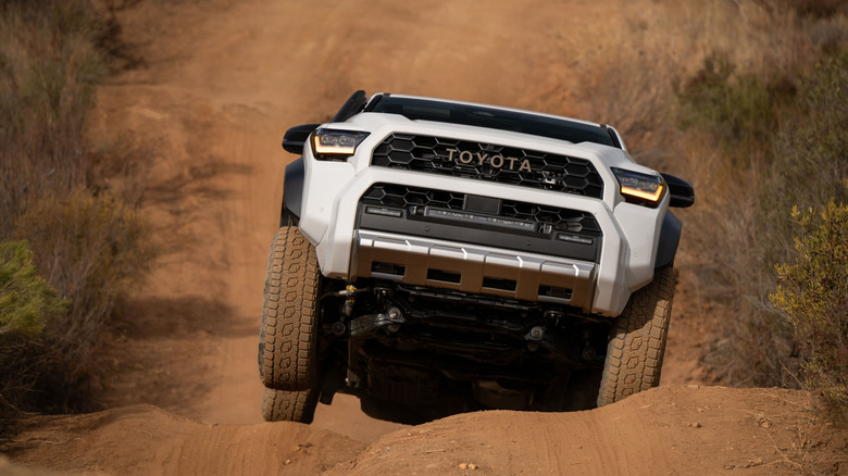 2025 Toyota 4Runner on a trail
