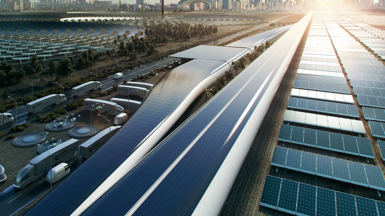 Hyperloop Solar Panels