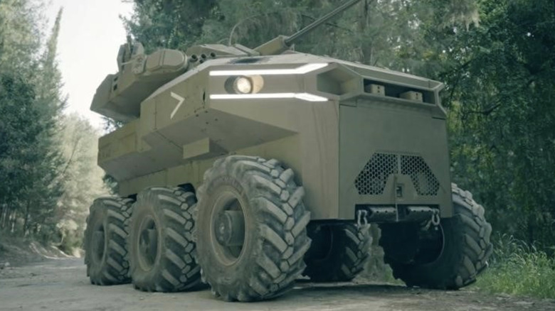 Robust- Israeli MOD & Elbit Medium Robotic Combat Vehicle