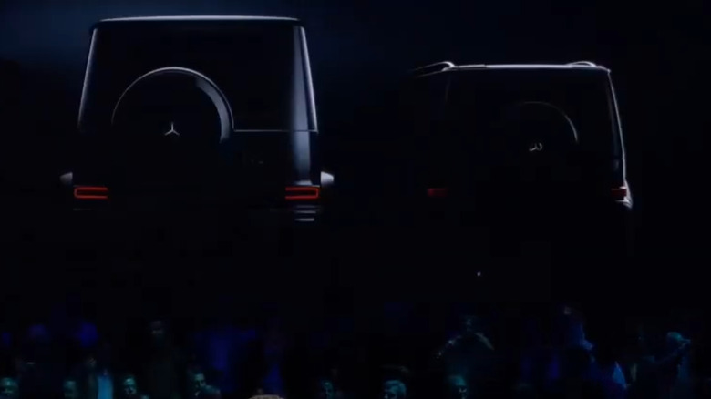 the new merc g class lineup teased