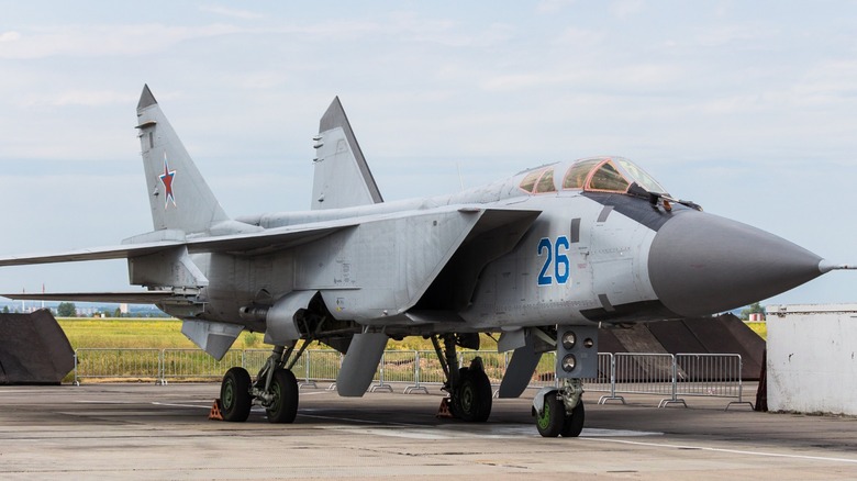 Russian Mig-31 fighter