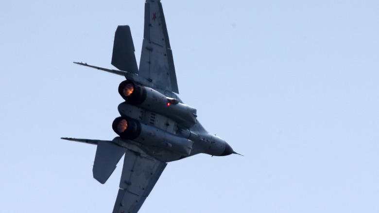 Russian MiG-31 fighter jet