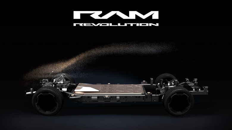 Ram 1500 BEV STLA Frame architecture