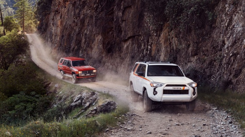 toyota 4runner old and new offroad