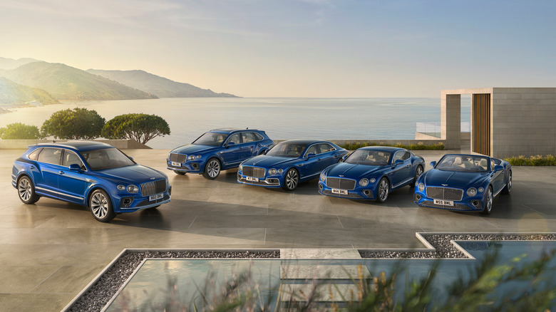 Bentley's current full lineup