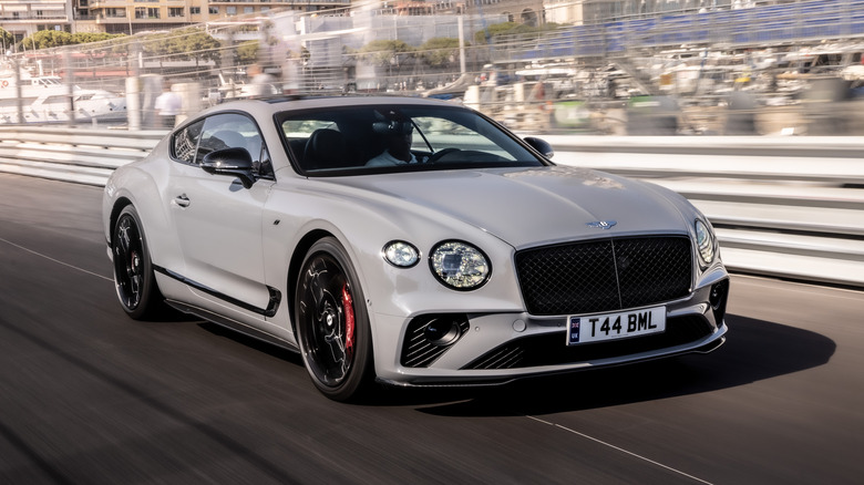 Bentley Continental GT Speed on the road