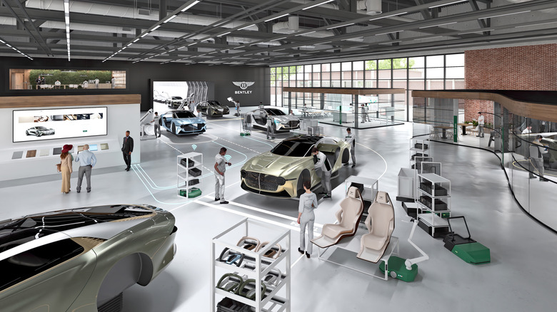Bentley's plans for its factory in Crewe