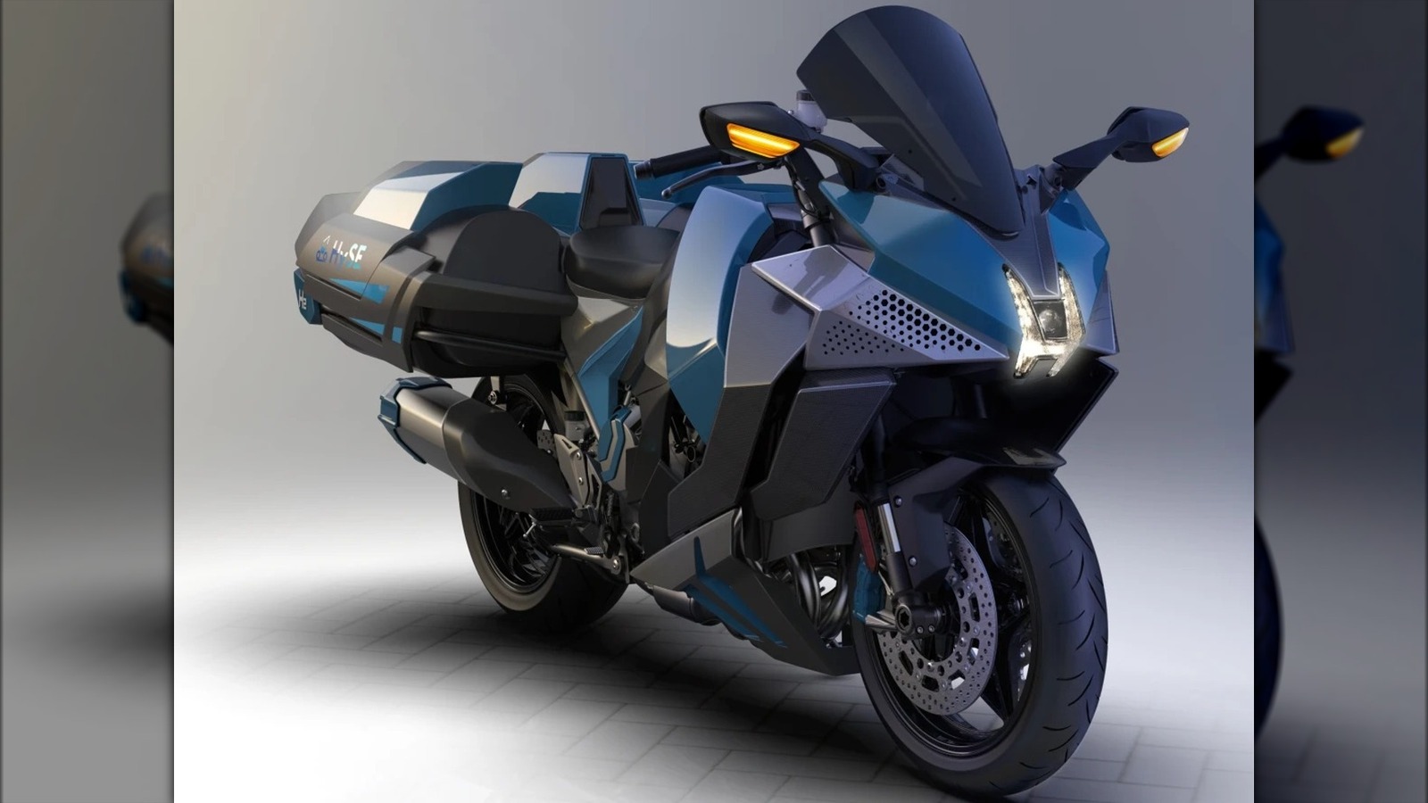 هر آنچه که باید در مورد موتورسیکلت جدید کاوازاکی با نیروی هیدروژنی بدانید