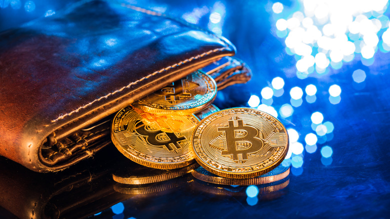 Bitcoin cryptocurrency wallet
