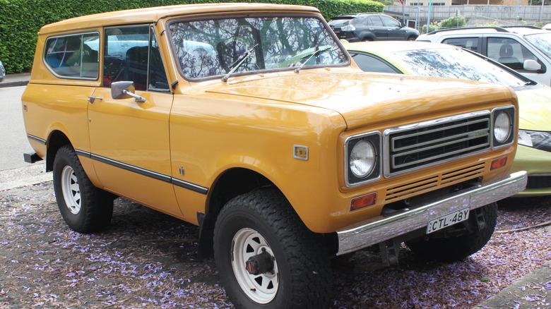 Scout Motors vehicle from the '60s