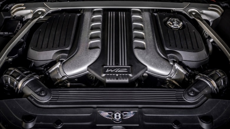 Bentley W12 engine