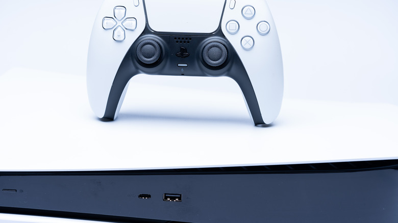 USB ports on the PS5