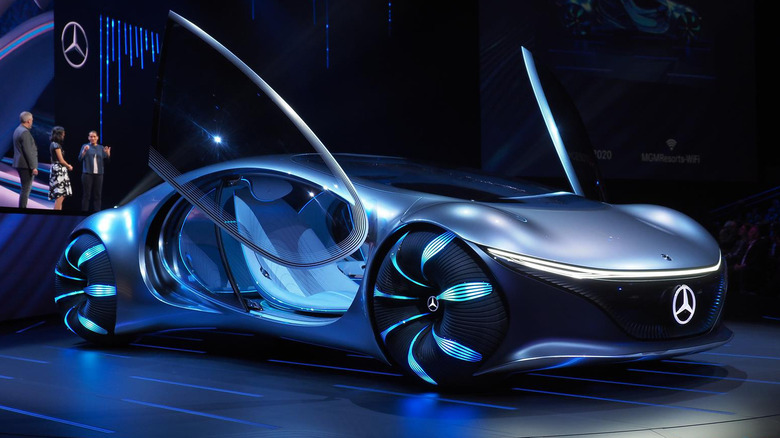 Mercedes autonomous concept car