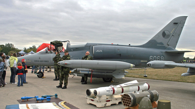 l-159a variant parked tarmac