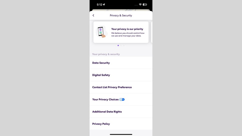 Privacy & Security in Life360 settings
