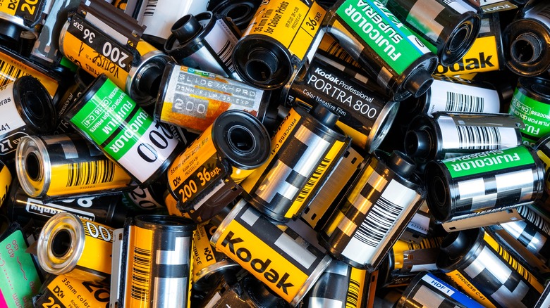 Used 35mm film