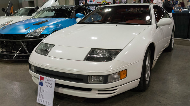 Nissan 300ZX on display