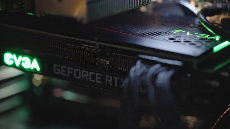 EVGA GeForce RTX card/