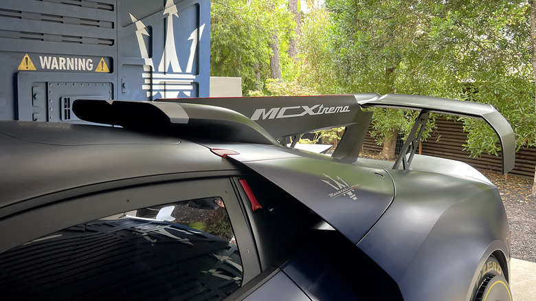 Maserati MCXtrema roof scoop and aero package