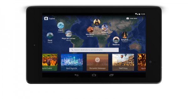 Launch Screen-New Expedia Tablet App