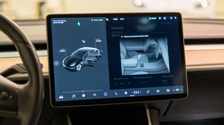 Tesla interior preconditioning