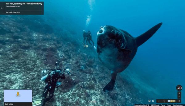 Explore the ocean depths with Google Street View's deep-sea imagery