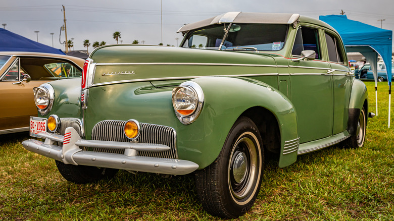 studebaker parked