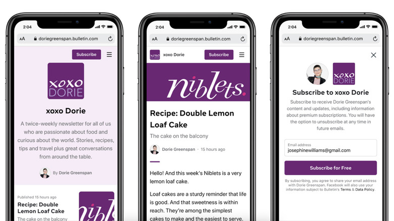 Meta's Bulletin newsletter platform