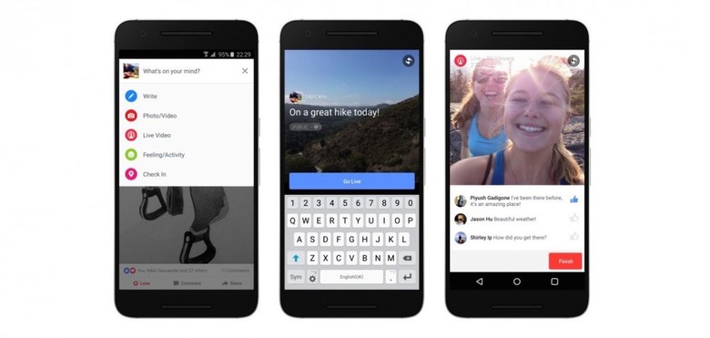 Facebook Live Video is now available on Android