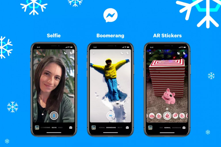 Facebook Messenger Gets A Selfie Portrait Mode And Boomerang Support ...