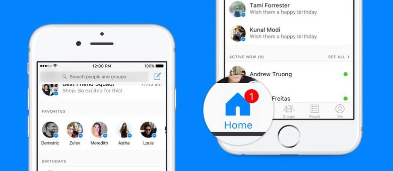 Facebook Messenger rolls out new Home screen, inbox features