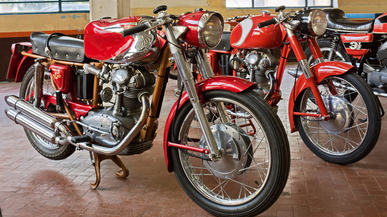 Vintage grand prix motorcycles ducati