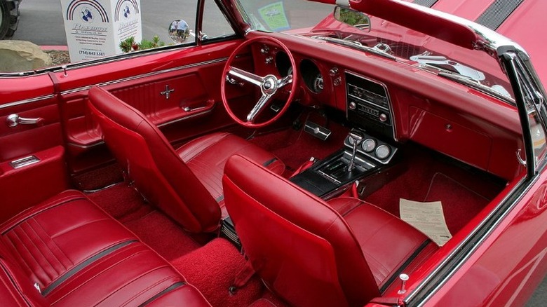 1967 Chevrolet Camaro interior