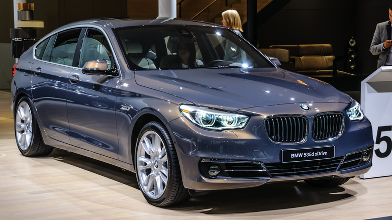 2015 BMW 535d on display