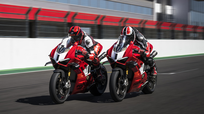 Racing Ducatis