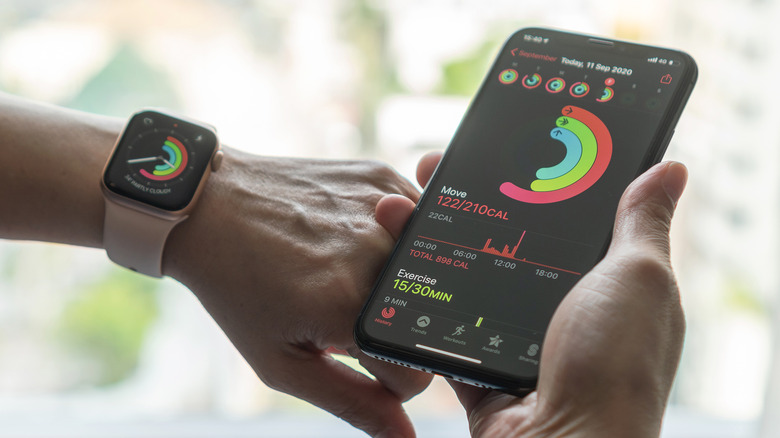 Apple Watch health stats monitoring