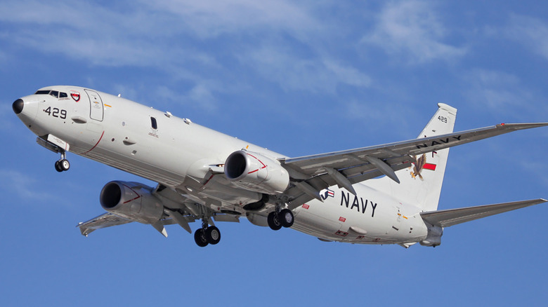 U.S. Navy Boeing P-8 jet