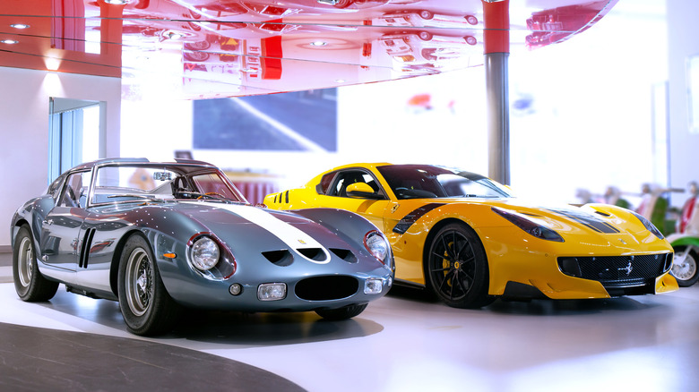 Ferrari 250 GTO and F12 TdF