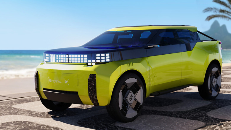 Fiat's new electric pickup concept 