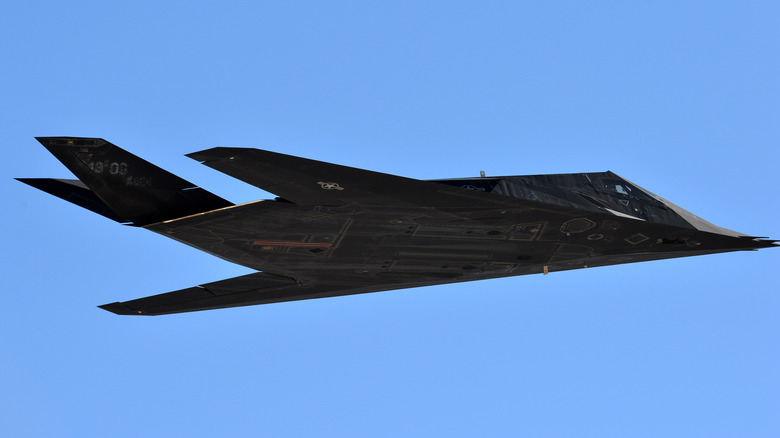 F-117A Nighthawk stealth fighter jet