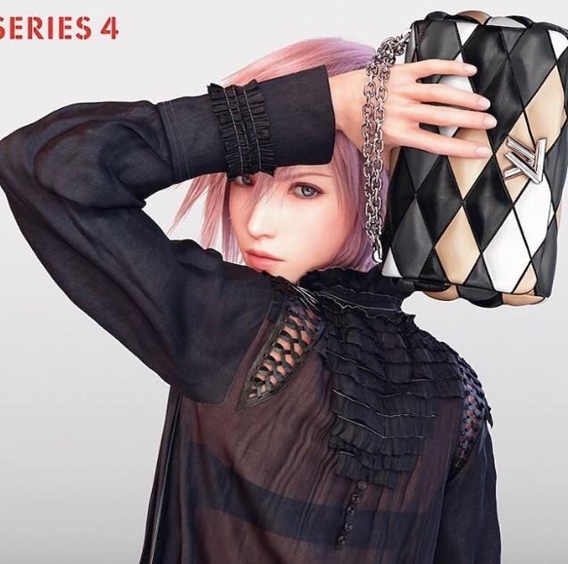 Final Fantasy XIII Character Is Louis Vuitton's Newest Model