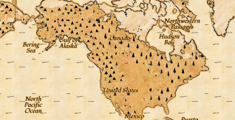 Find treasure with Google's treasure map