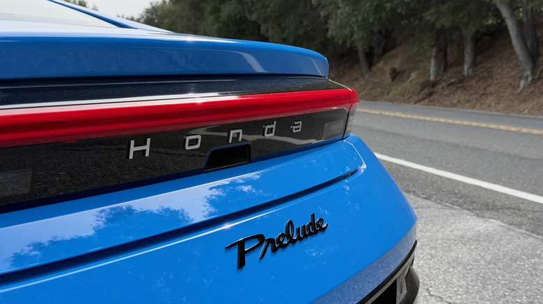 2026 Honda Prelude Rear Badge