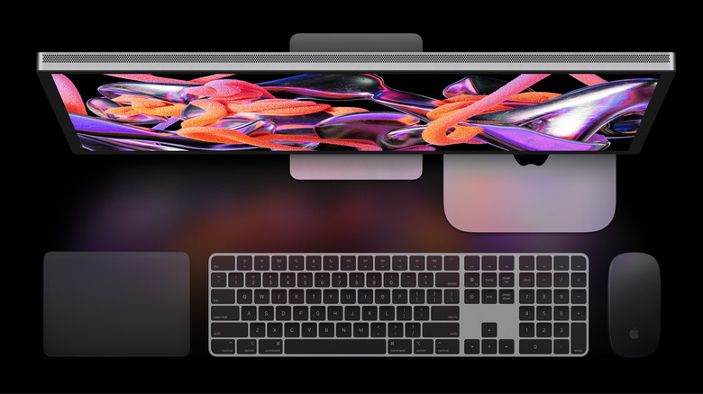 An M2 powered Mac Mini setup.