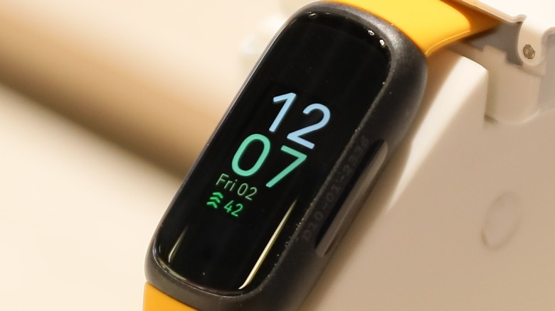 Fitbit Inspire 3 up close