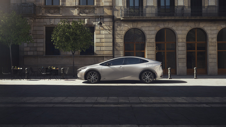 2023 Toyota Prius parked